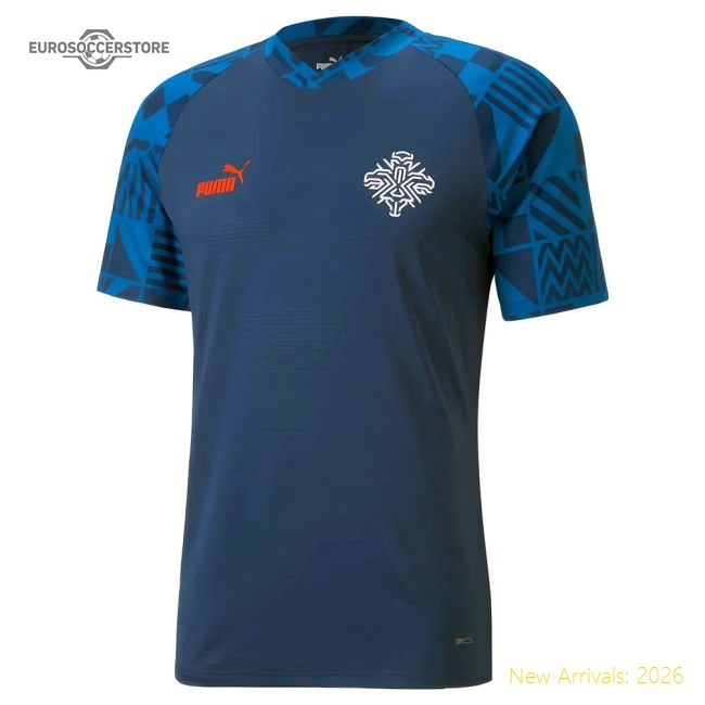 Iceland Pre Match 2022-2023 Stadium Edition Jersey Game Ready