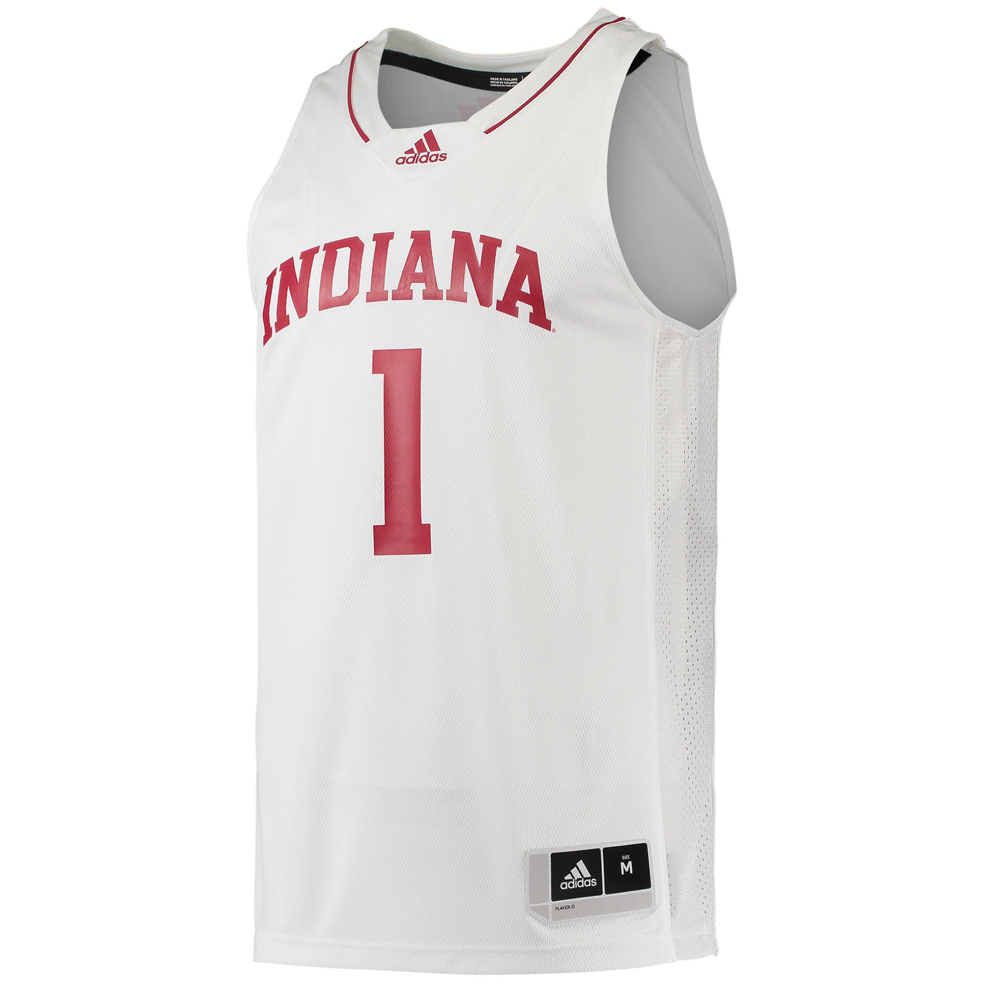 [DDG] Indiana Hoosiers Swingman Team Basketball Jersey - White