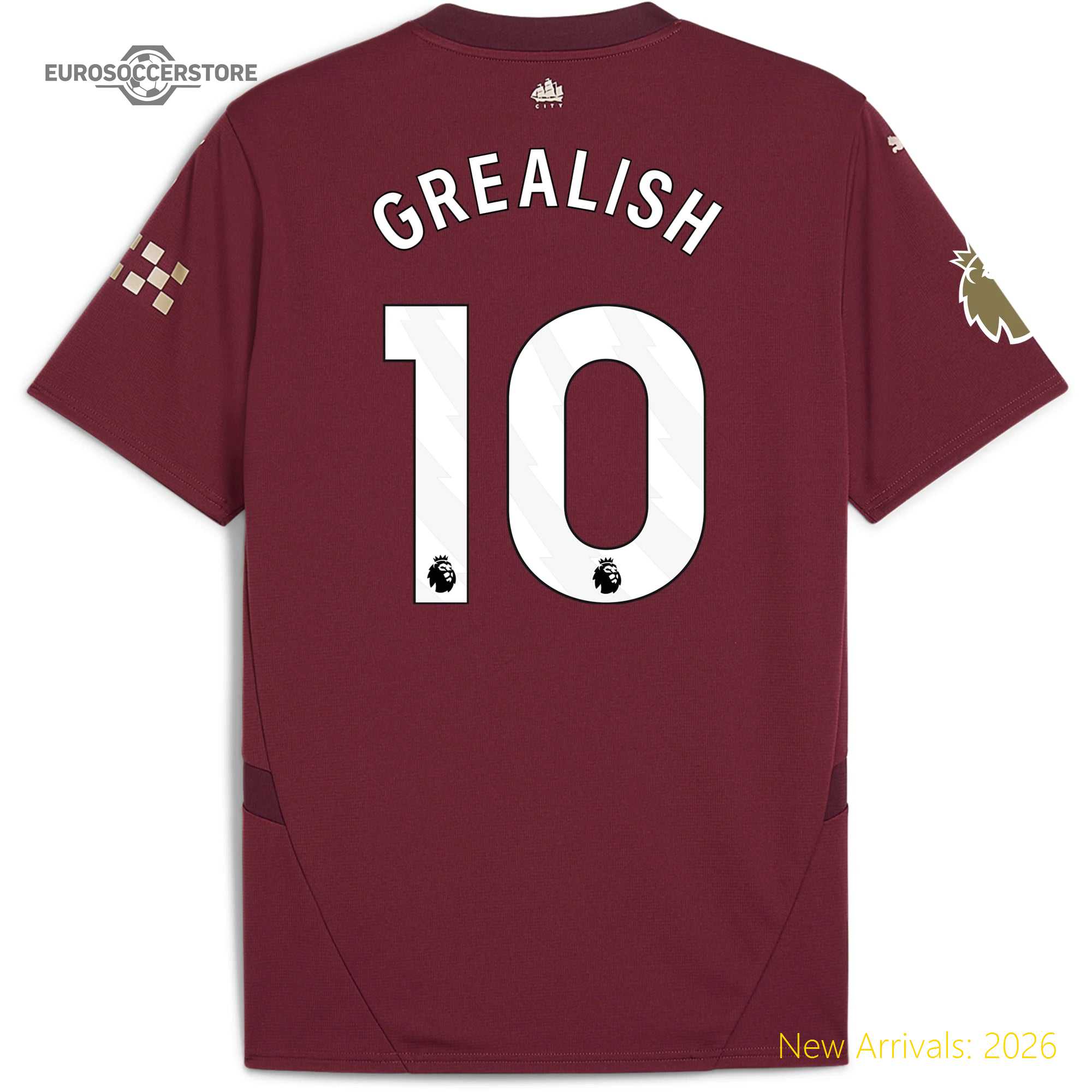 Officially Approved Stylish Men Mci Team Third Official Jersey 2023