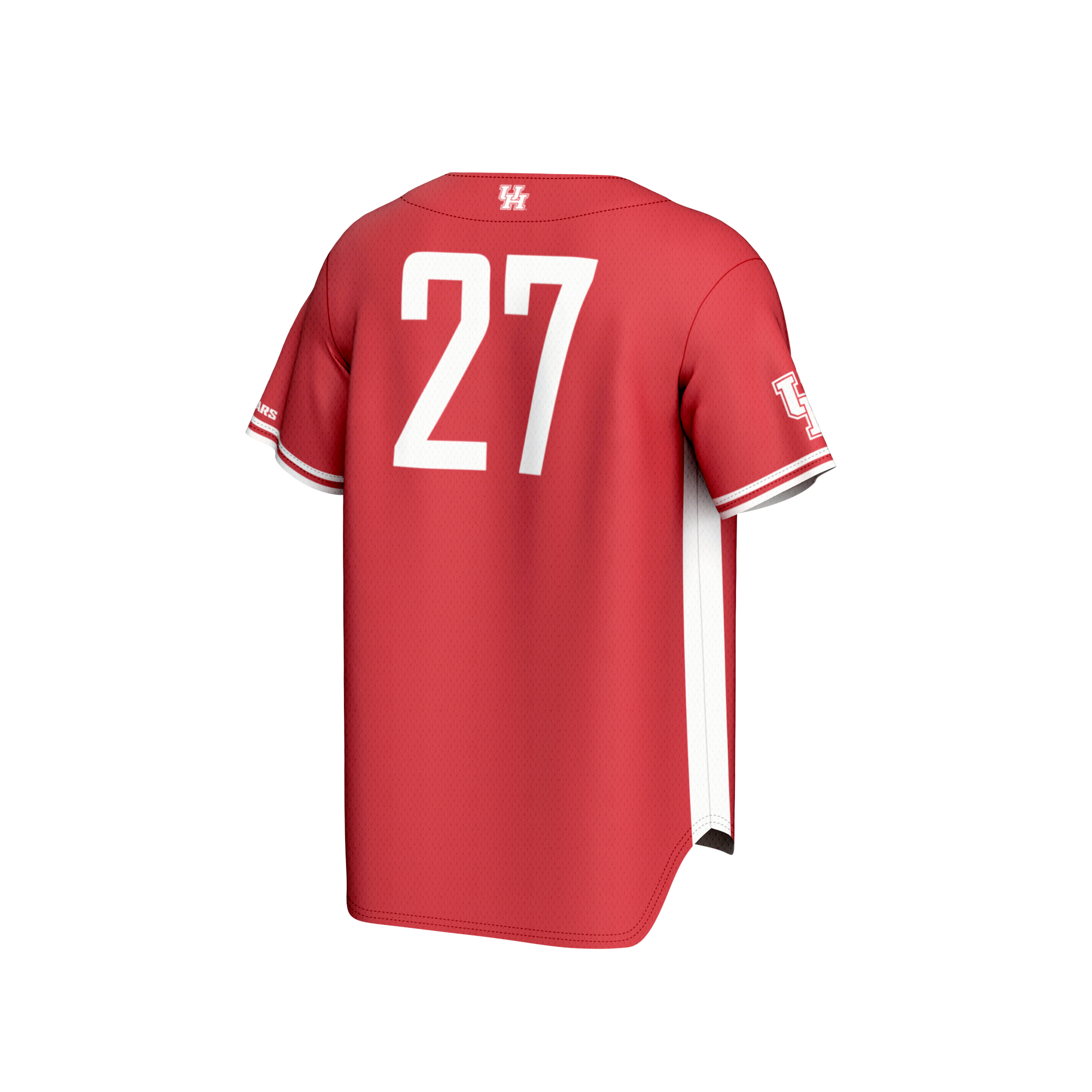 [NJP] Houston Cougars GameDay Greats Adult Lightweight Collegiate Baseball Fashion Jersey - Red