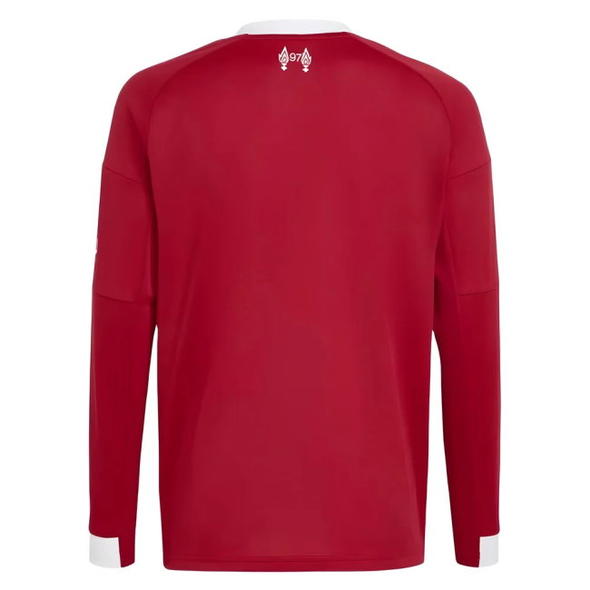 2025-2026 Liverpool Long Sleeve Home Shirt (Kids) (Darwin 9)