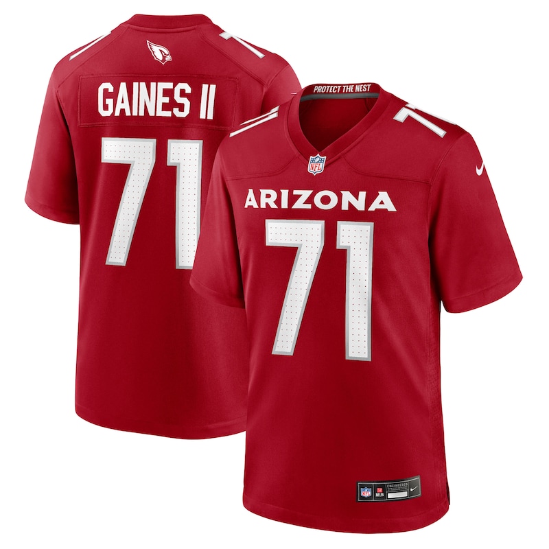 None Jon Gaines II Arizona Cardinals Retro Replica Jersey for NFL Fans