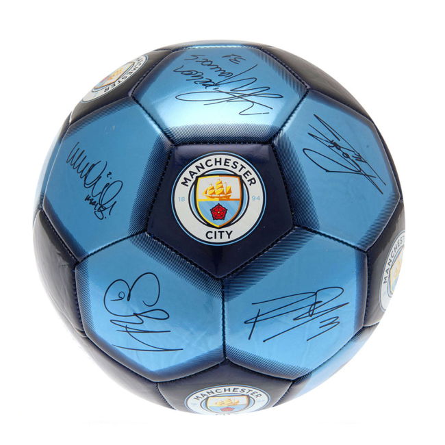 Official 2025-2026 Manchester City Premier League Home Uniform
