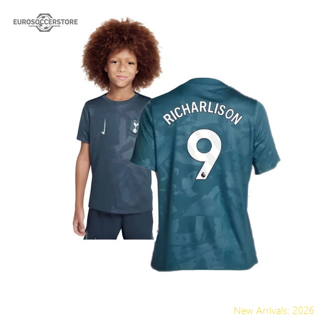 Official 2024-2025 Tottenham Third Pre-match Shirt (kids