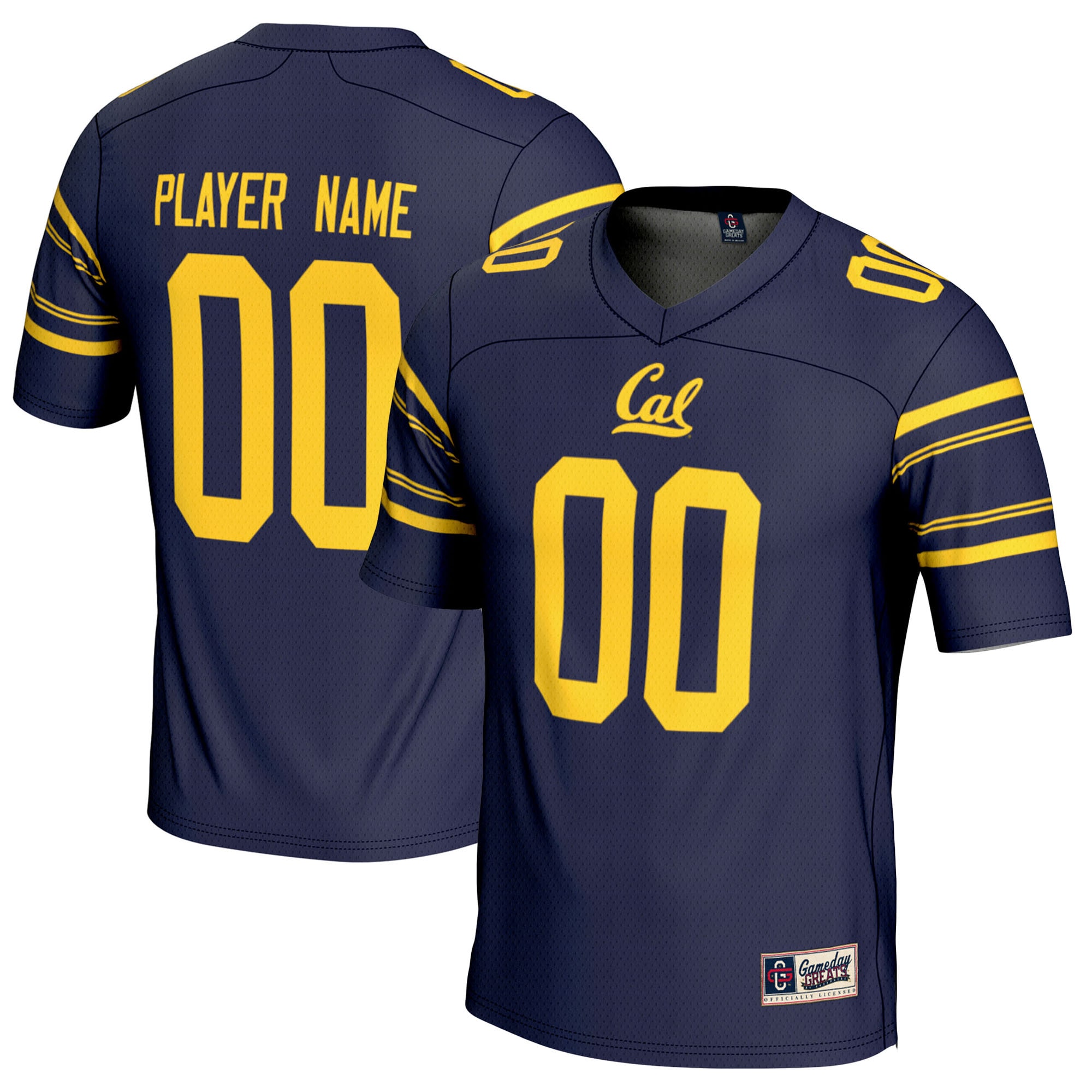 Cal Bears GameDay Greats NIL Pick-A-Player 2026 Season Football Jersey - Navy
