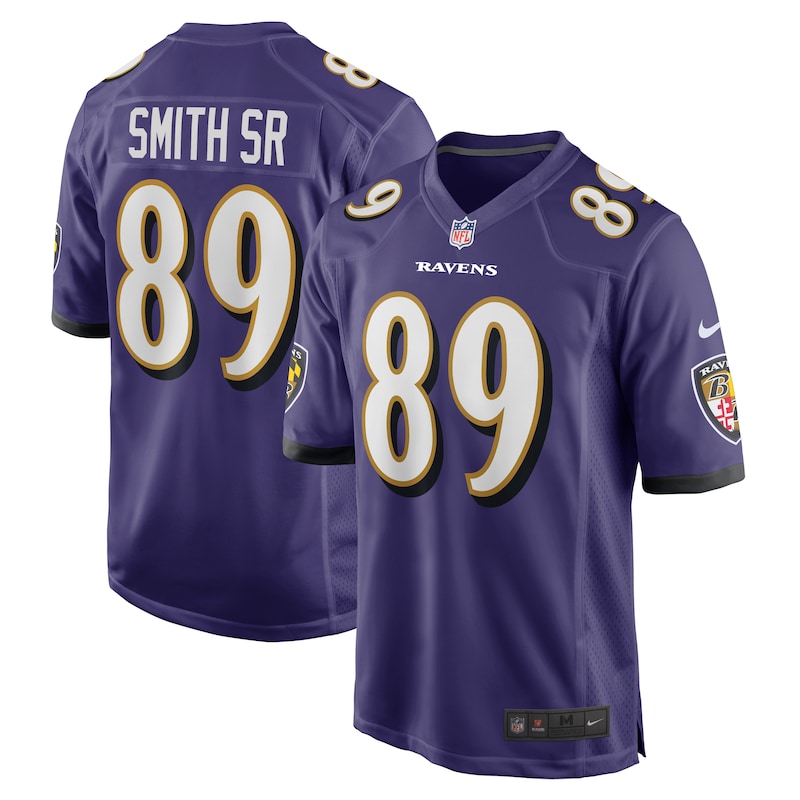 None Steve Smith Sr. Baltimore Ravens Great Value Game Jersey