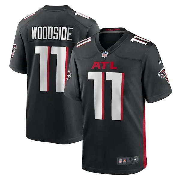 None Logan Woodside Game Jersey - Black | NFL Player Jersey | NFL Foot
