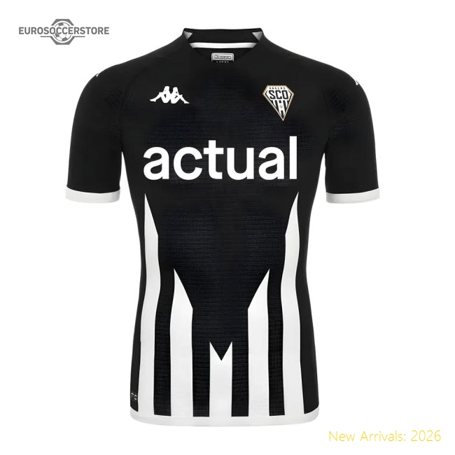 Angers 2022-23 Home Shirt (S) (Mint) In Multiple Sizes For Ligue 1 Fans