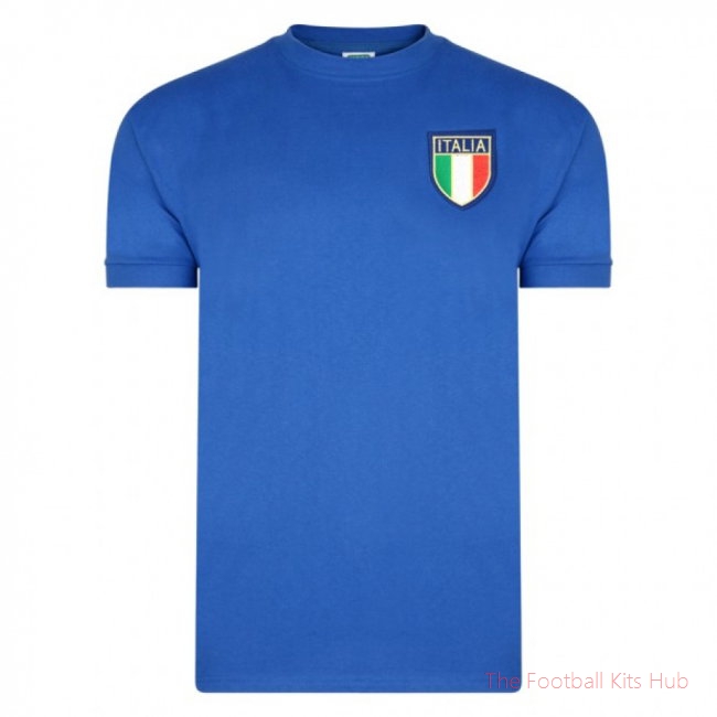 Score Draw Italy 1970 World Cup Final Shirt