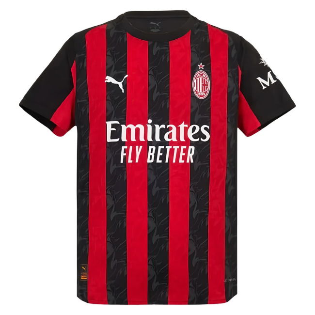 AC Milan Authentic Home Shirt 2025-2026 edition