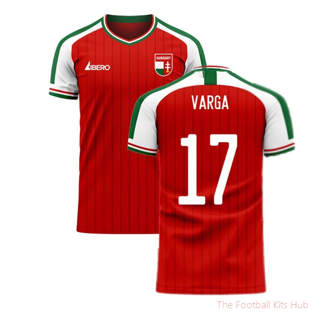 [EFS] Hungary 2025/26 Home Football Kit (Libero) (VARGA 17)