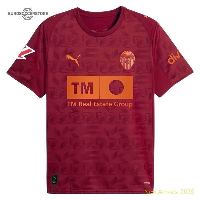 Official 2025-2026 Valencia Away Shirt (Kids) (Your Name)