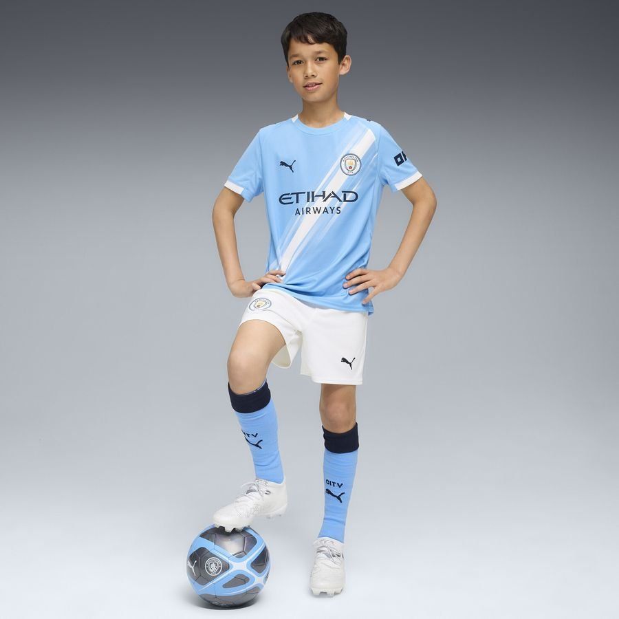 [EFKS] Manchester City Shorts Home Kids Uniform 2025/26