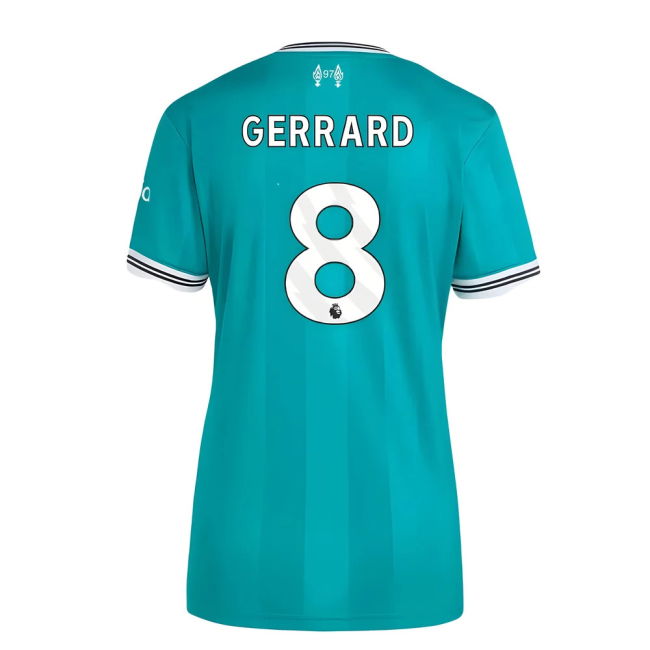 Officially Licensed Liverpool Gerrard 8 2025 2025-2026 Liverpool Th...