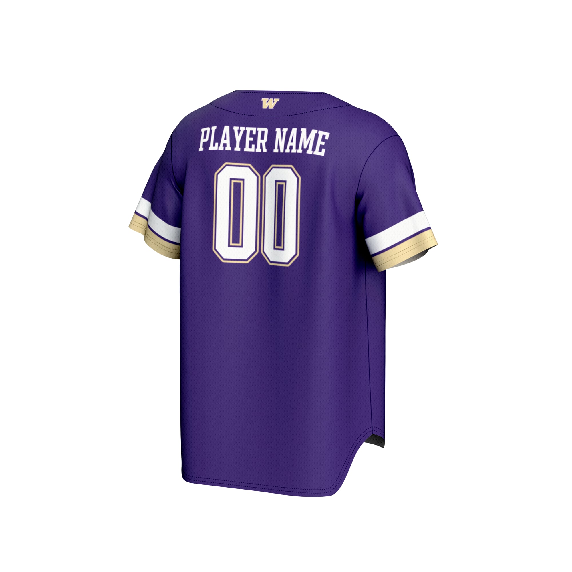Washington Huskies GameDay Greats Unisex NIL Pick-A-Player Lightweight Baseball Jersey - Purple