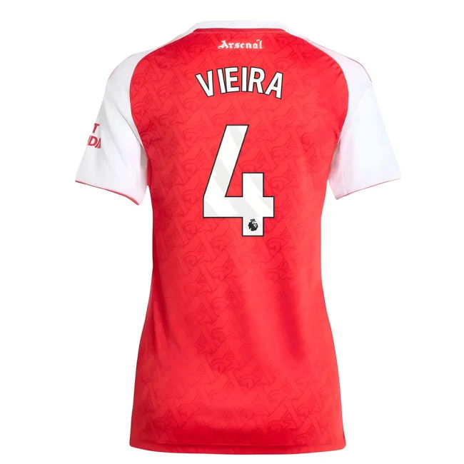 Arsenal 2025-20 Home Shirt Vieira #4 L M Women S