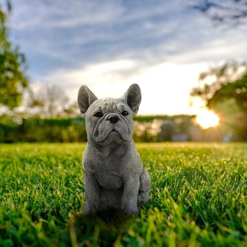 French Bulldog French Bulldog Statue Garden Decor Sculpture Durable Dog Item