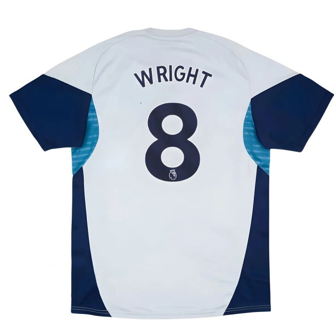 Arsenal Training Football Jersey 2025-20 Season Wright 8 L S