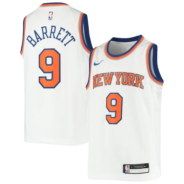 RJ Barrett NYK Swingman Jersey - superior contemporary - White