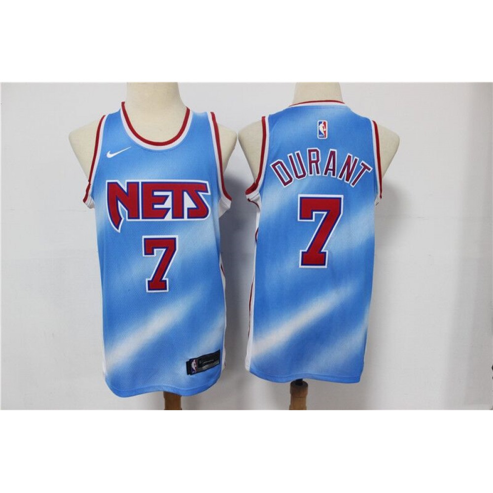 Official Jersey Brooklyn Nets Kevin Durant7 Blue - - Game Day Essential