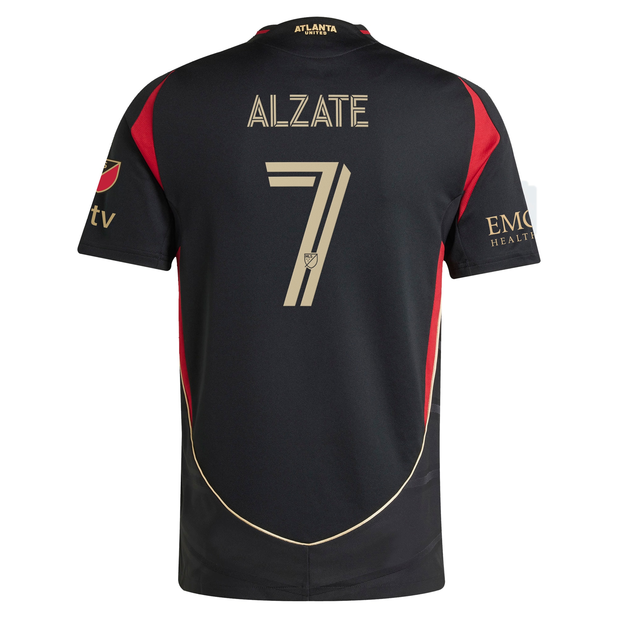 [JED] Steven Alzate Atlanta United FC 2025 The Connector On-Field Authentic Jersey - Black