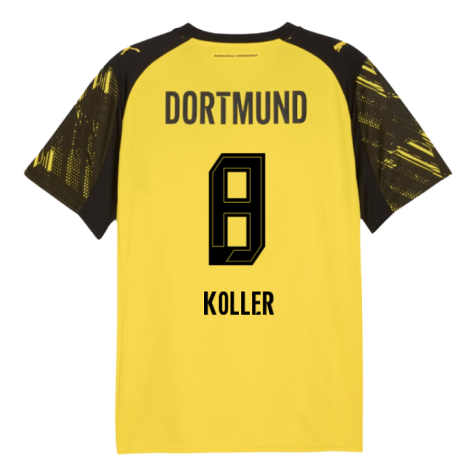 Borussia Dortmund Home Shirt (Koller 8) 2025-2026 Fan Edition Premium