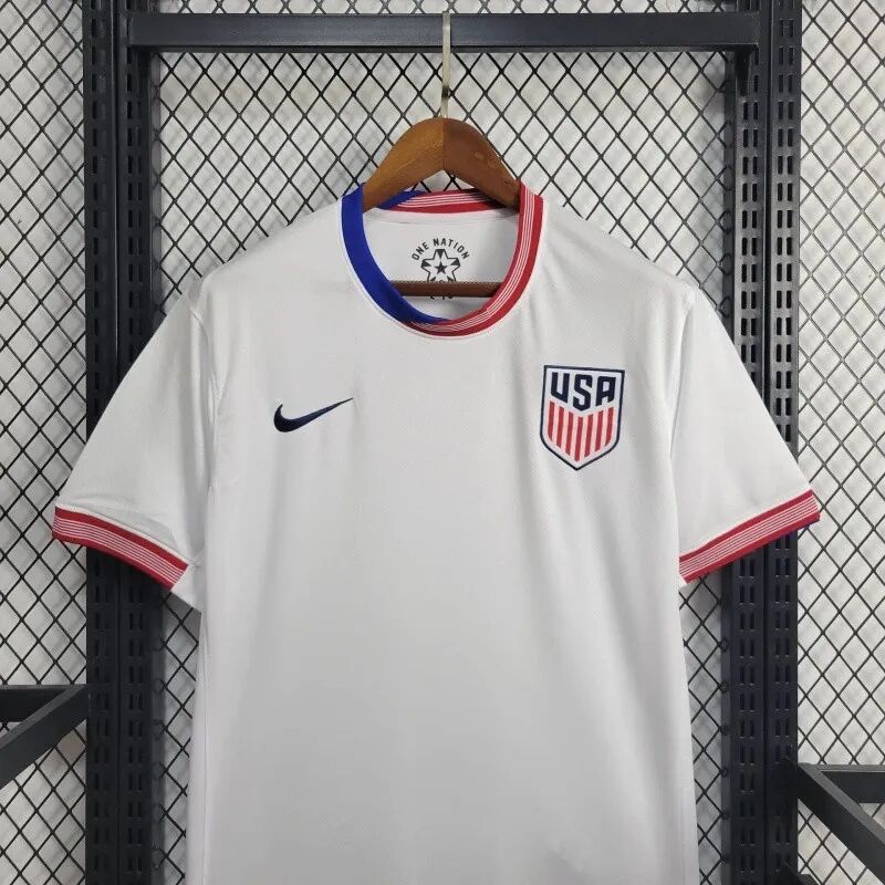 2024 USA Home Soccer Jersey Soccer Shirt - Official Replica 6530