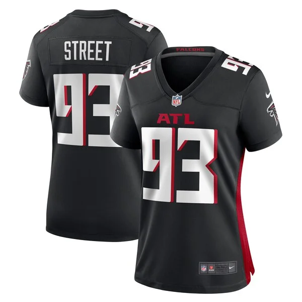 None Kentavius Street Game Jersey - Black | NFL Player Jersey