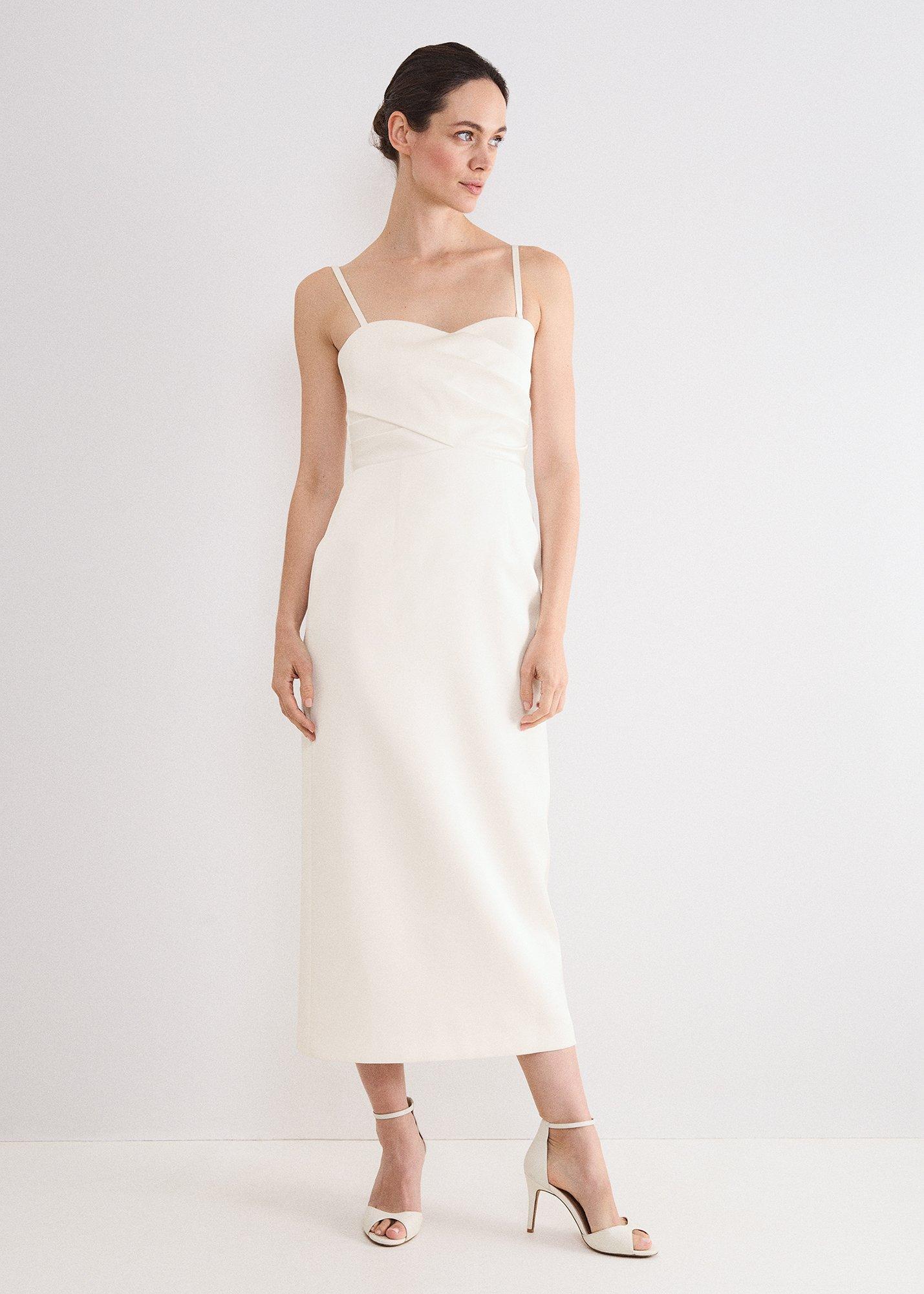 Meredith Satin Wedding Dress
