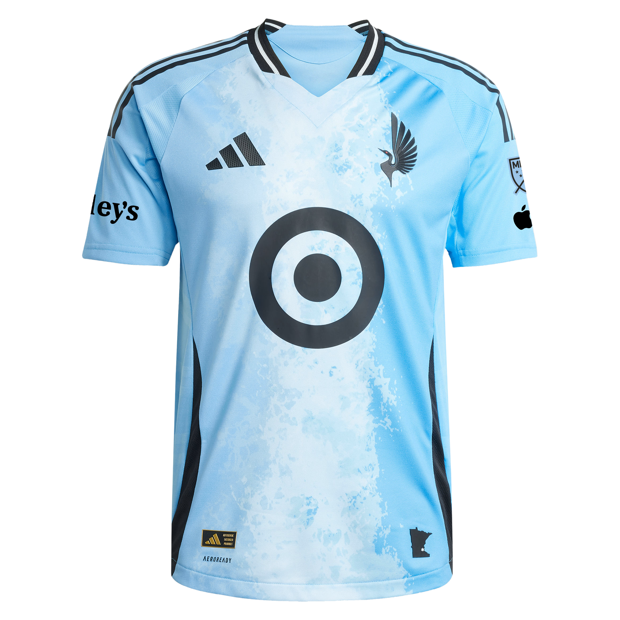 [ESK] Michael Boxall Minnesota United FC 2025 CONVERGENCE On-Field Authentic Jersey - Blue