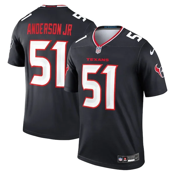 None Will Anderson Team Jersey - Navy | NFL Player Jersey | NFL Footba
