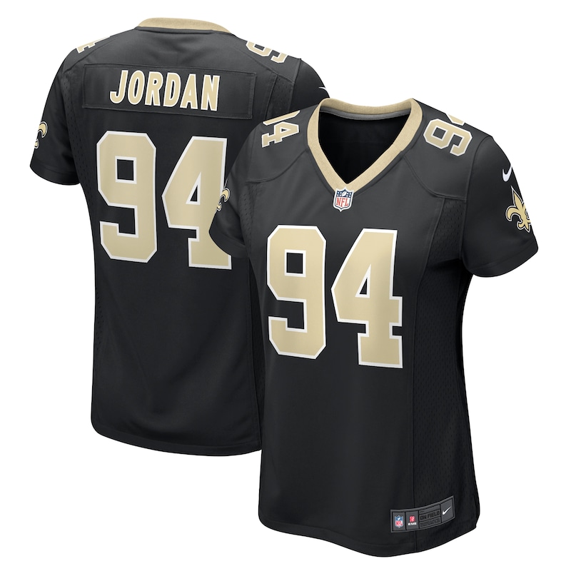 None Cameron Jordan NO Saints Top-Grade Game Jersey Game Day Wear