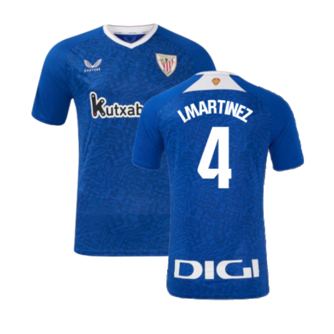Premium 2024-2025 Athletic Bilbao Away Shirt (I.Martinez 4)