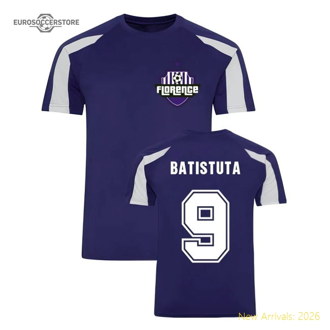 Professional-Grade Gabriel Batistuta Fiorentina Sports Training Jersey