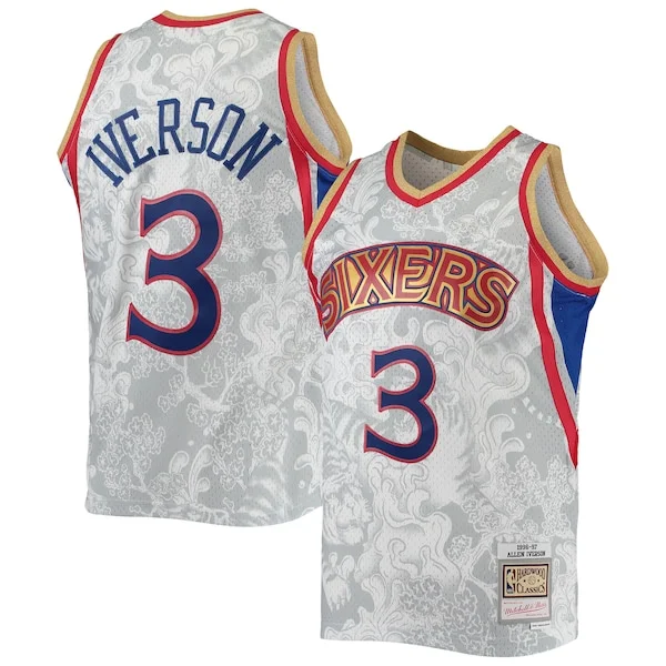 Allen Iverson PHI Official Team Jersey - Official - Licensed Product
