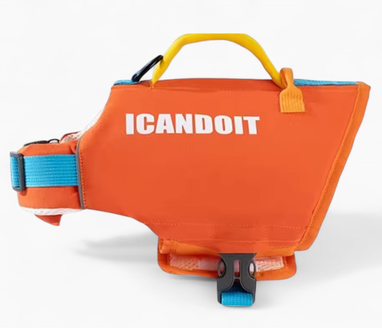 Street-Ready Swimzy Adjustable Frenchie Life Jacket – Secure Float Ve...