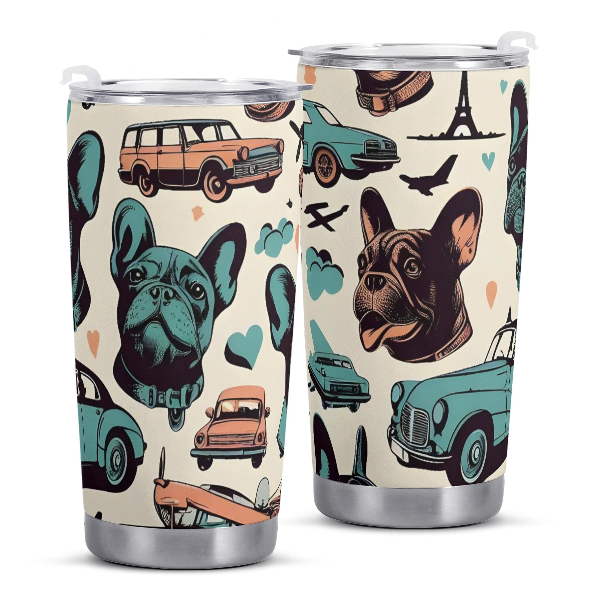 French Bulldog Winston Tumbler Cute Frenchie Essential