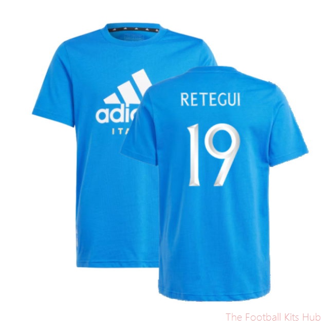 2024-2025 Italy DNA Tee (Blue) - Kids (RETEGUI 19)