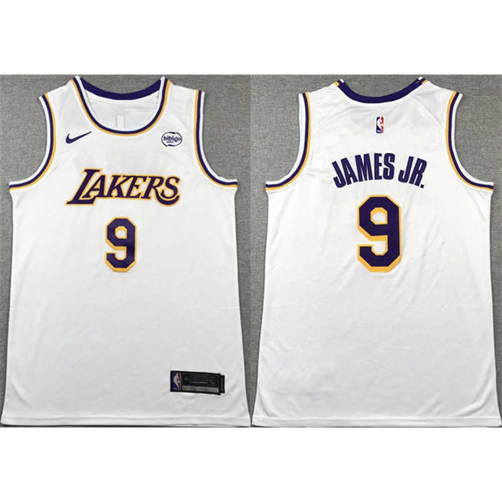 Performance Jersey Los Angeles Lakers 9 - White - Basketball Fan Gear