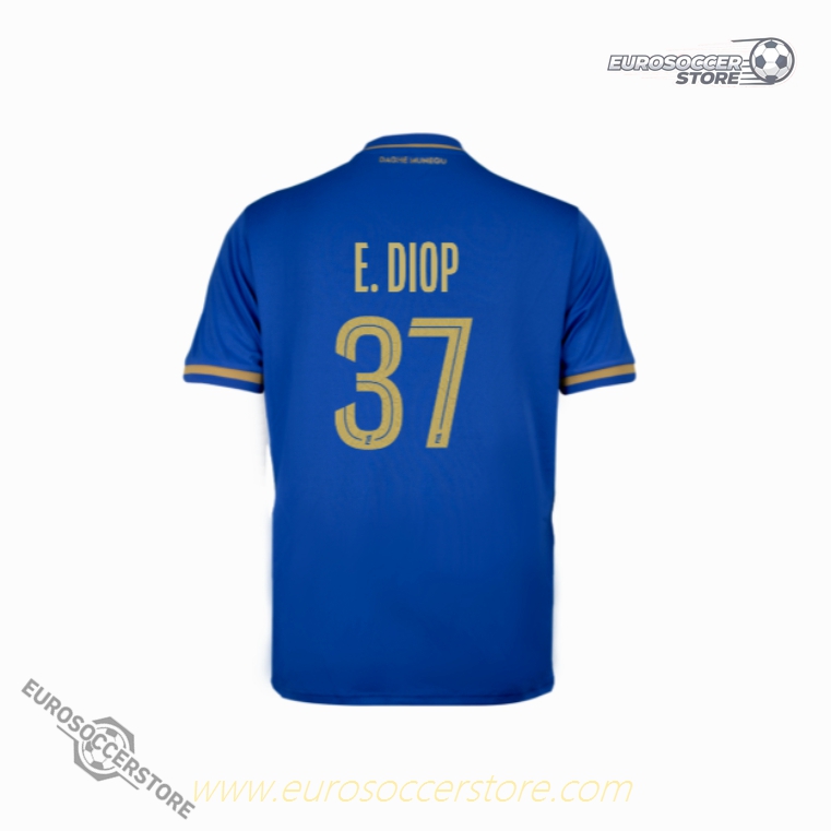 E. DIOP's AS Monaco Away Jersey 37 for the 25-26 Season