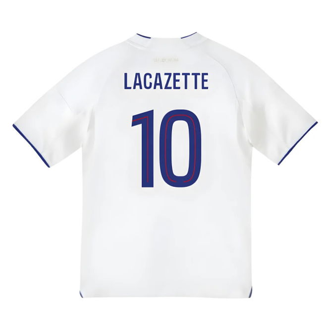 Fervent Lyon Lacazette #10 Top Tier Updated Design Shirt