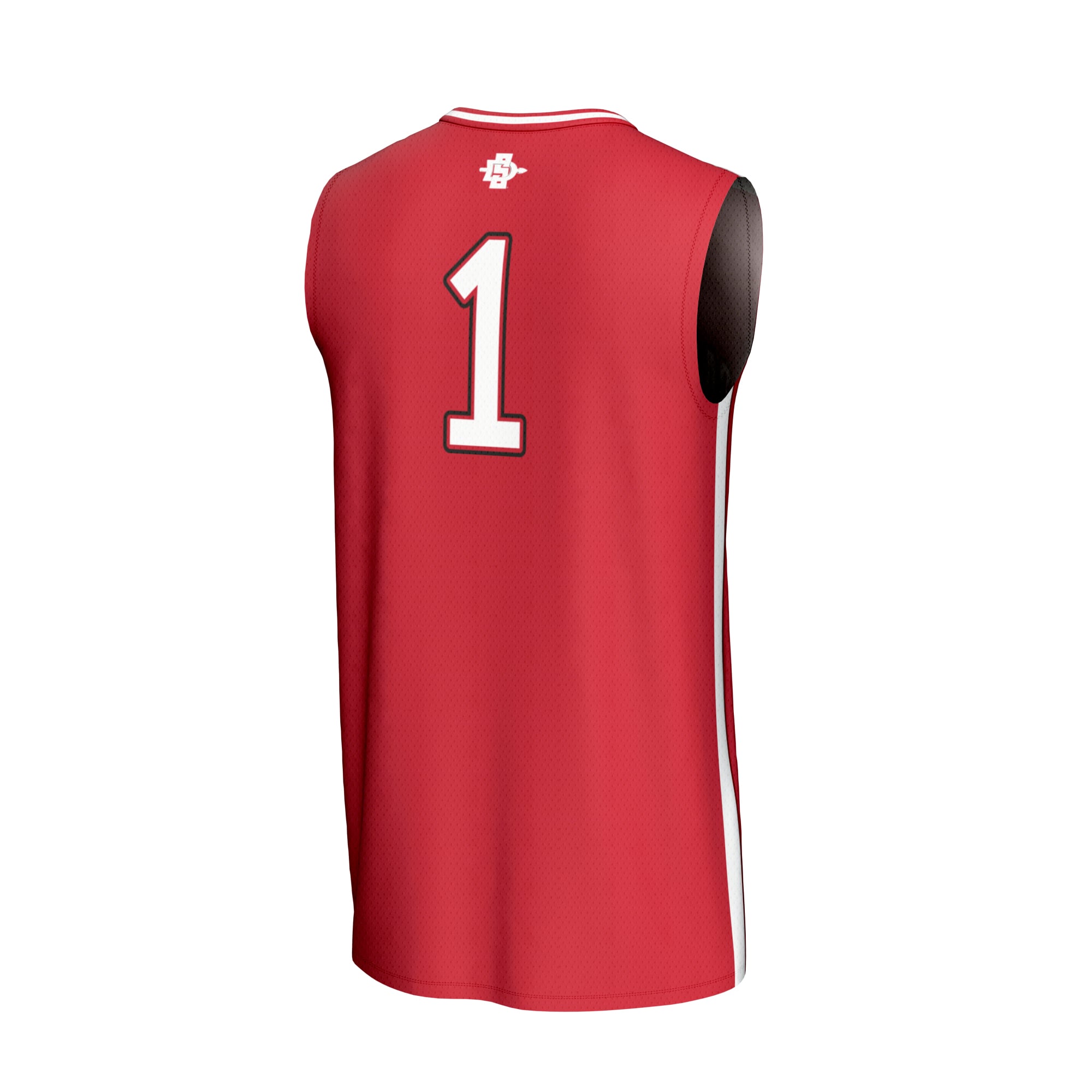 #1 San Diego State Aztecs GameDay Greats Youth Lightweight Basketball Fashion Jersey - Cardinal