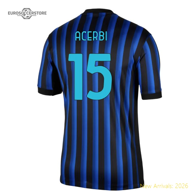 2025-2026 Inter Milan Home Shirt (acerbi 15) - Cost-effective