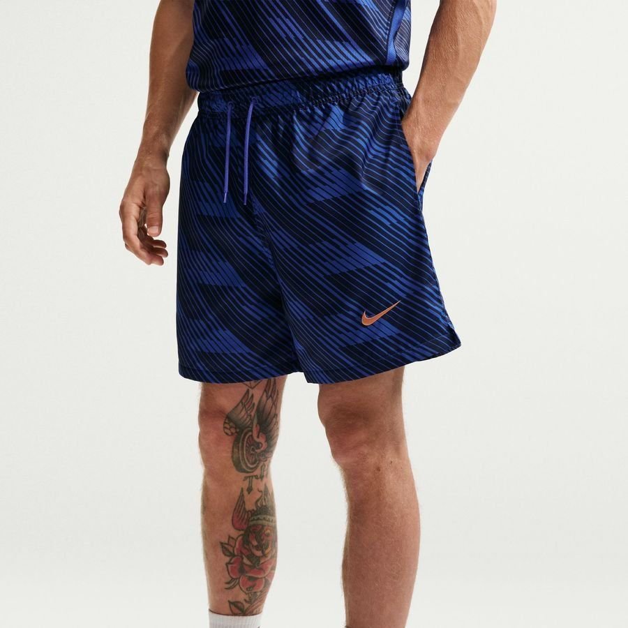 France Shorts Club Woven Flow World Cup 2026 - Game Royal/Metallic Copper