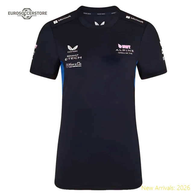 2025 Alpine F1 Set Up T-Shirt (Dark Sapphire)