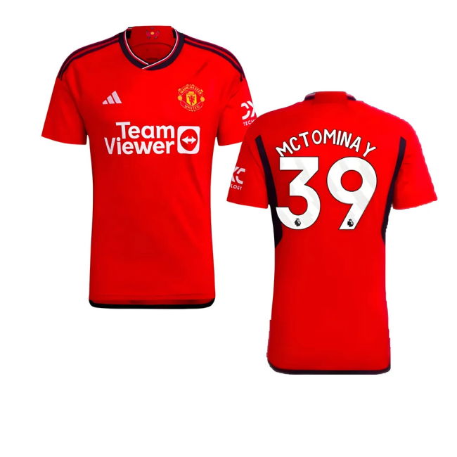 Durable Stitching 2023-2024 Home Official Shirt Popular McTominay#285