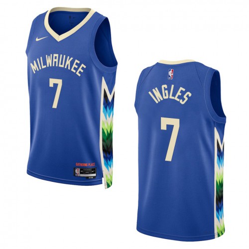 Nike Milwaukee Bucks #7 Bucks Jersey - Polyester NBA Fan Apparel