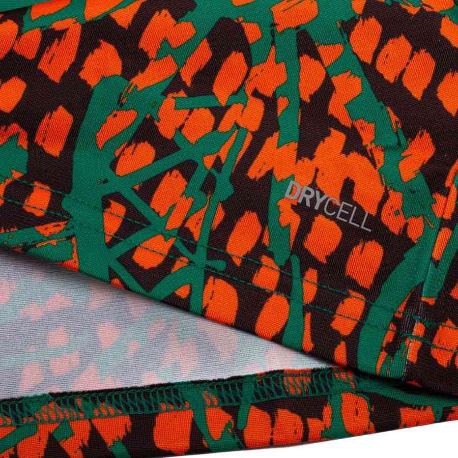 [EFKS] 2026 Ivory Coast Pre Match Zip World Cup Sport Green/Brown Training Kit 1/4