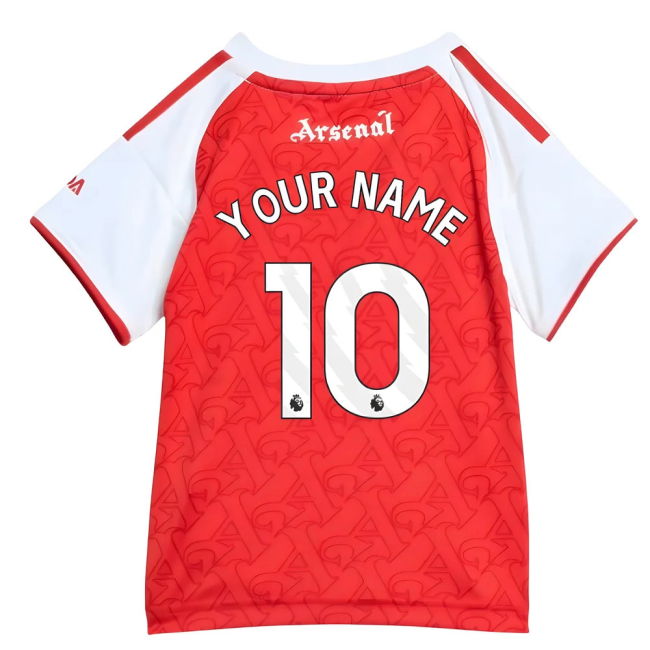 Updated Arsenal Home Football Shirt 2025-2026 (Baby)