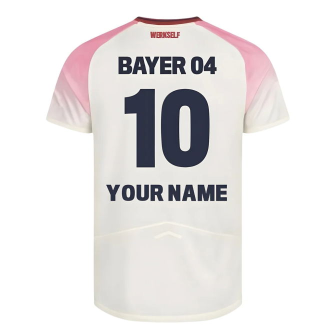 Bayer Leverkusen Away 2025-2026 - durable replica jersey modern v3.203